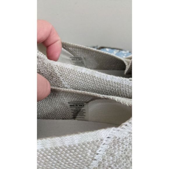 Blueview Pacific Shoes SIZE 7 - Sand Dune - eco-friendly neutral casual slip on - Picture 8 of 9